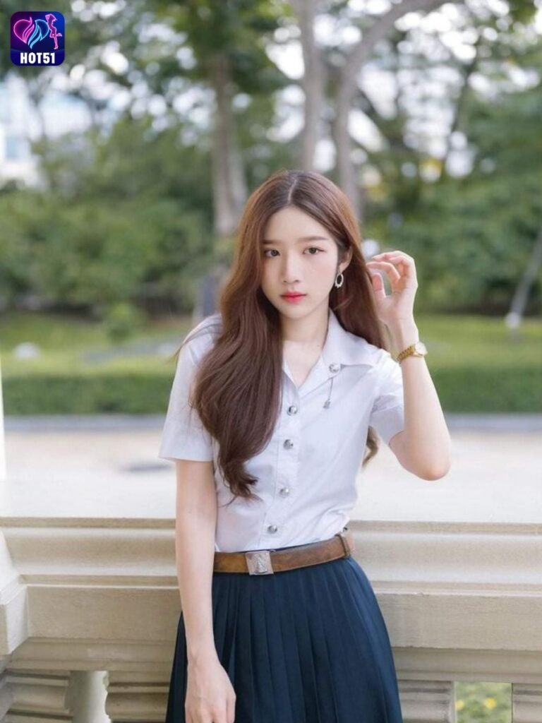 Beautiful Girl Livestream on Hot51 app