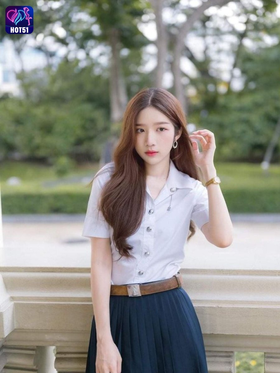 Beautiful Girl Livestream on Hot51 app