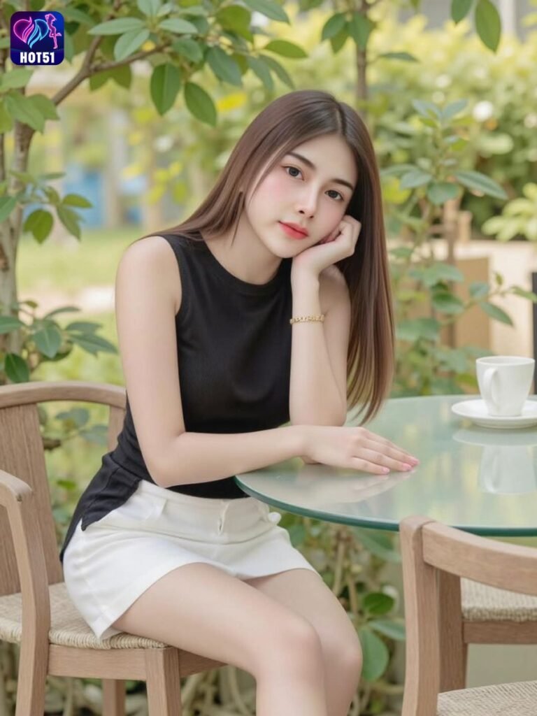 Beautiful Girl Livestream on Hot51 app