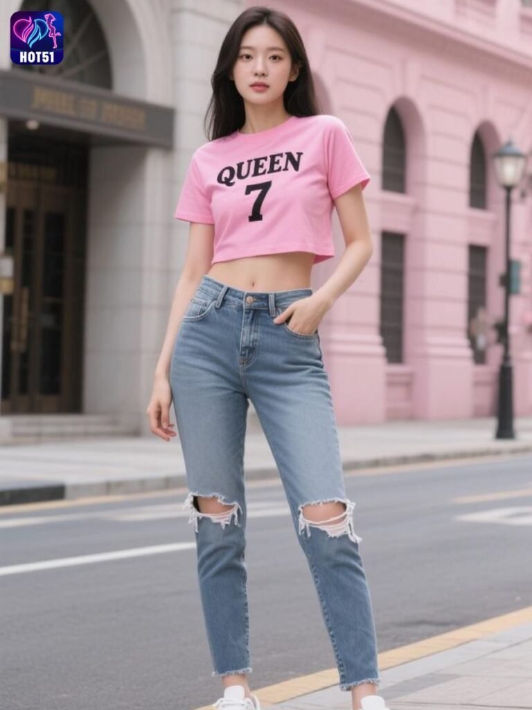 Beautiful Girl Livestream on Hot51 app